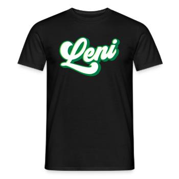 Leni | Couleurs changeantes - T-shirt homme - noir - Devant - AI Model Male 178 light (178cm)