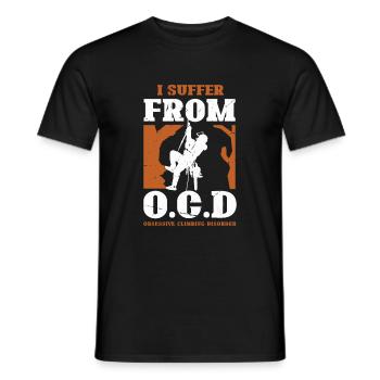 Holzfäller Kettensäge Arborist - Männer T-Shirt - Schwarz - Vorne - AI Model Male 178 light (178cm)