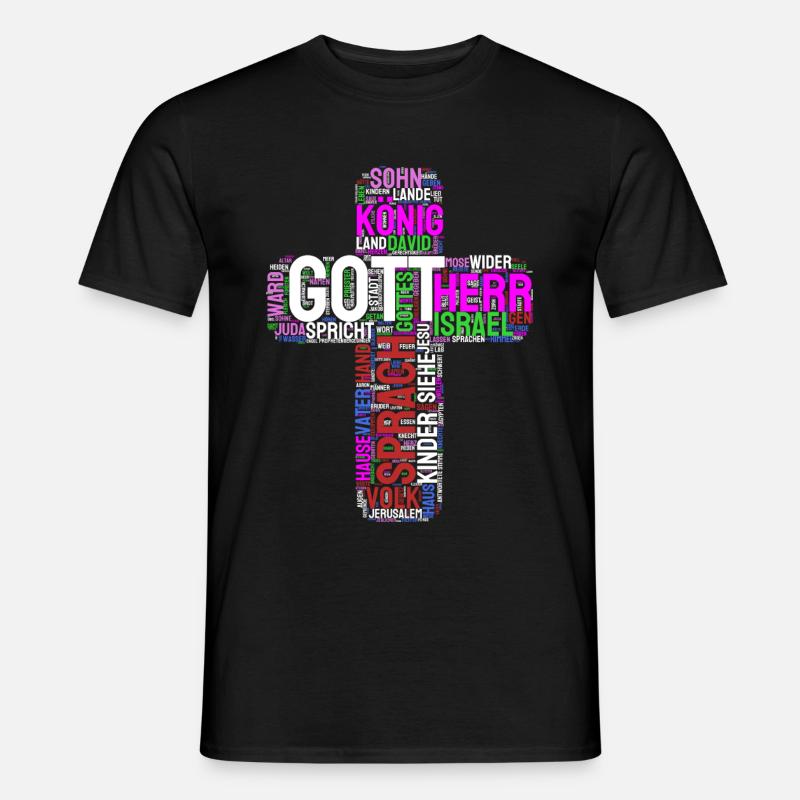 Die Bibel - Männer T-Shirt - Schwarz