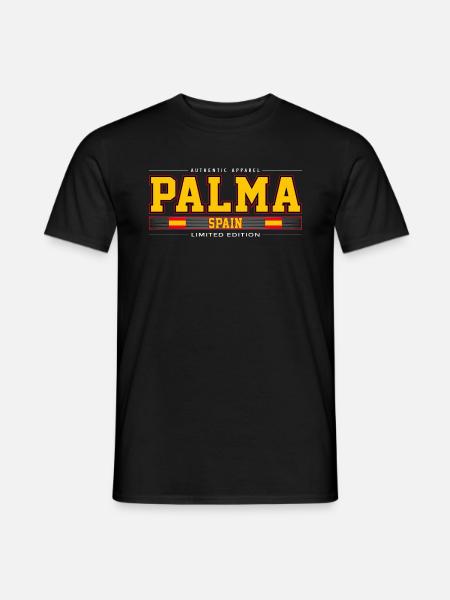 Palma - Männer T-Shirt - Schwarz
