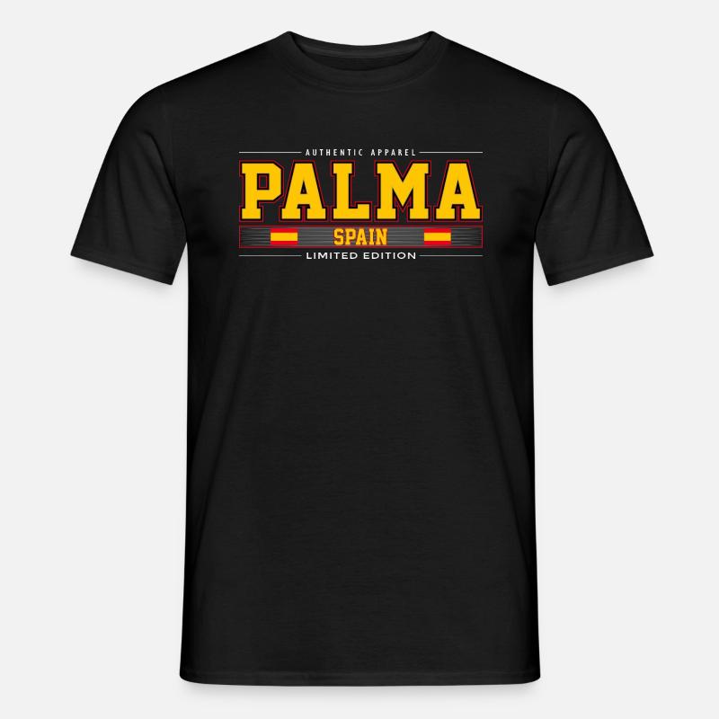 Palma - Männer T-Shirt - Schwarz