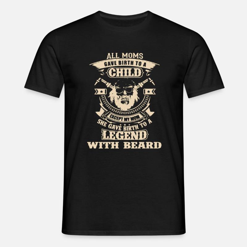 Bart Beard - Men's T-Shirt - black