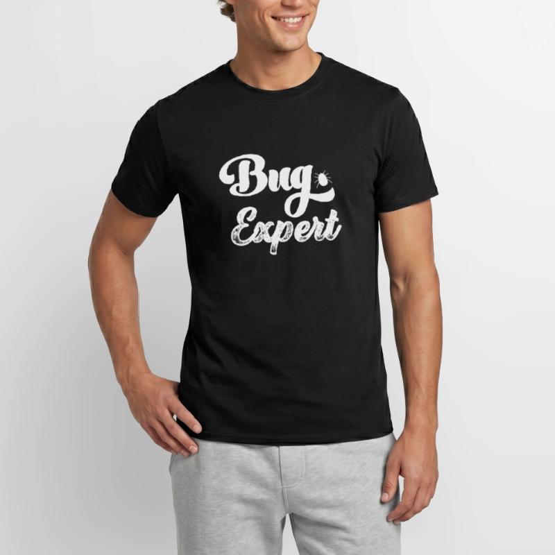 Bug Expert Bugs Gamer Computer Scientist Programming T-shirt homme
