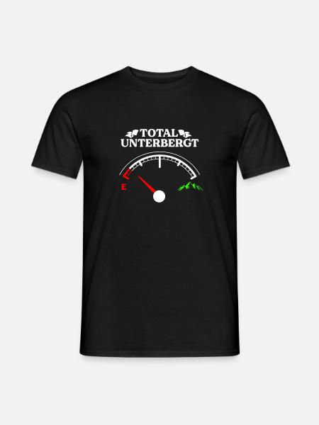 Góry Unterbergt Prezent - Mænd T-shirt - sort