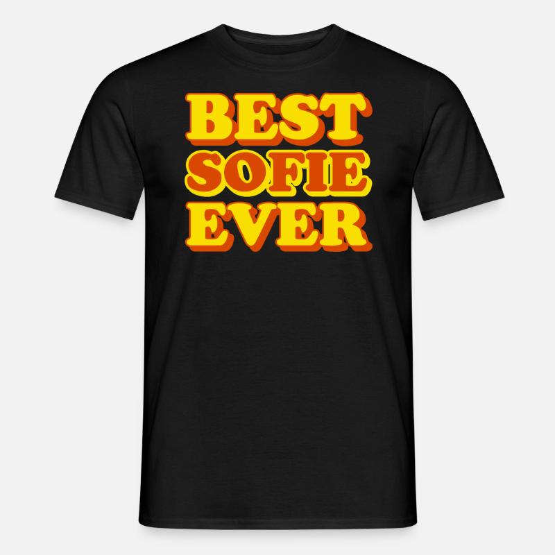 Sofie Vorname Lustiges Geschenk - Männer T-Shirt - Schwarz
