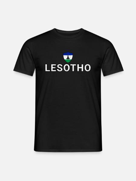 Lesotho - T-shirt homme - noir