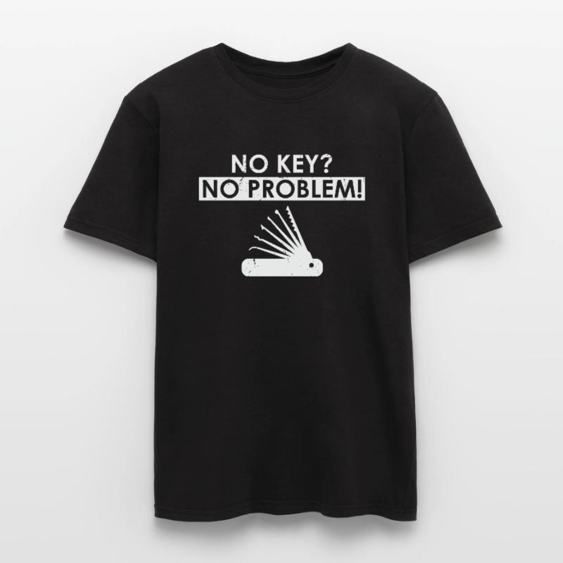 Conceptions de service de déverrouillage Lockpicking Lock Picking T-shirt homme