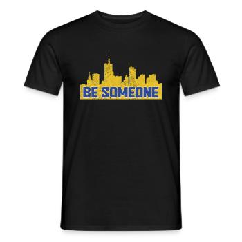 Be Someone H-Town Houston Texas - Männer T-Shirt - Schwarz - Vorne - AI Model Male 178 light (178cm)