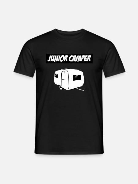 Junior Camper - Männer T-Shirt - Schwarz