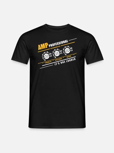 Ein lauter - Männer T-Shirt - Schwarz