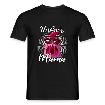 Hühner Mama - Männer T-Shirt - Schwarz - Vorne - AI Model Male 178 light (178cm)