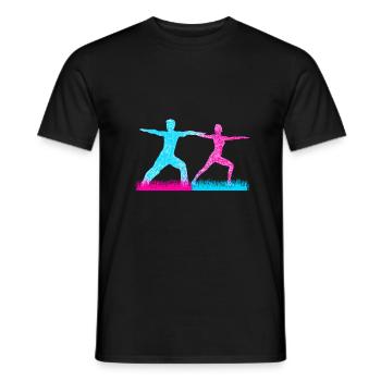 Qigong Chigong - T-shirt homme - noir - Devant - AI Model Male 178 light (178cm)