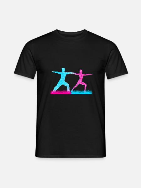 Qigong Chigong - Männer T-Shirt - Schwarz