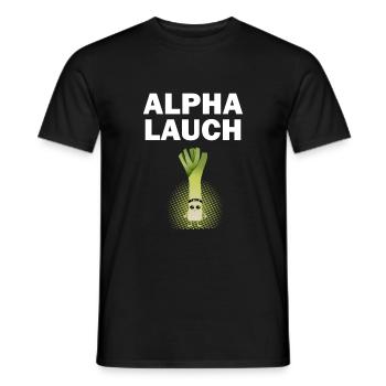 Alpha Lauch I bims un poire de gym sport - T-shirt homme - noir - Devant - AI Model Male 178 light (178cm)