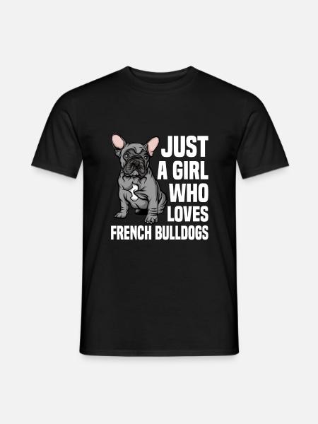 French Bulldog | French Bulldog - Men's T-Shirt - black