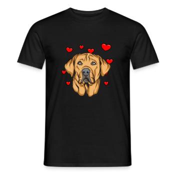 Broholmer - T-shirt homme - noir - Devant - AI Model Male 178 light (178cm)