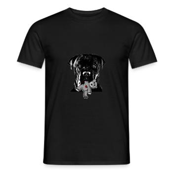 Cane Corso - Men's T-Shirt - black - Front - AI Model Male 178 light (178cm)