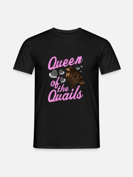 Wachtel Hühner Vogel Wachtelzüchter | Wachtel - Männer T-Shirt - Schwarz