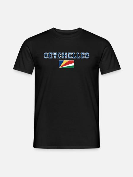 Seychellen - Männer T-Shirt - Schwarz