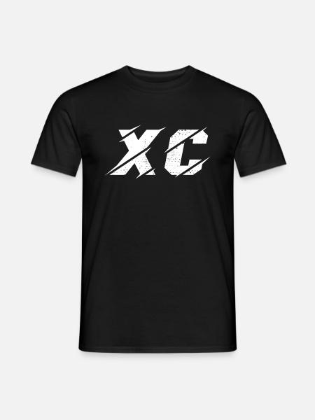 Cross Country XC - Heren T-shirt - zwart