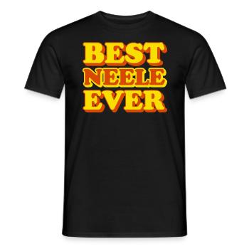 Neele Vorname Lustiges Geschenk - Männer T-Shirt - Schwarz - Vorne - AI Model Male 178 light (178cm)