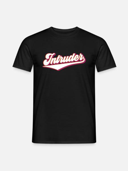 Intruder | Eindringling | Farben änderbar - Männer T-Shirt - Schwarz