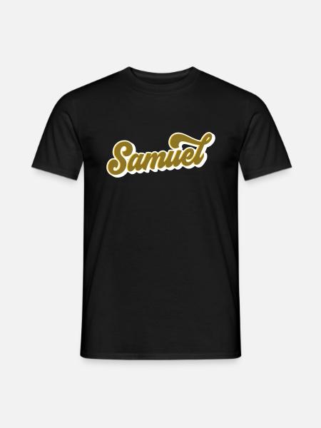 Samuel Couleurs changeantes - T-shirt homme - noir