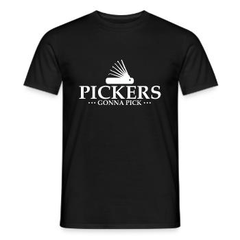 Conceptions de service de déverrouillage Lockpicking Lock Picking - T-shirt homme - noir - Devant - AI Model Male 178 light (178cm)