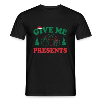 Christmas - Männer T-Shirt - Schwarz - Vorne - AI Model Male 178 light (178cm)