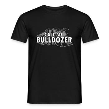 Conception de démolition de maisons et rénovation de maisons - T-shirt homme - noir - Devant - AI Model Male 178 light (178cm)