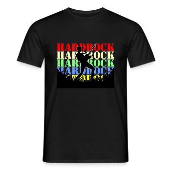 Hardrock Rock - Men's T-Shirt - black - Front - AI Model Male 178 light (178cm)