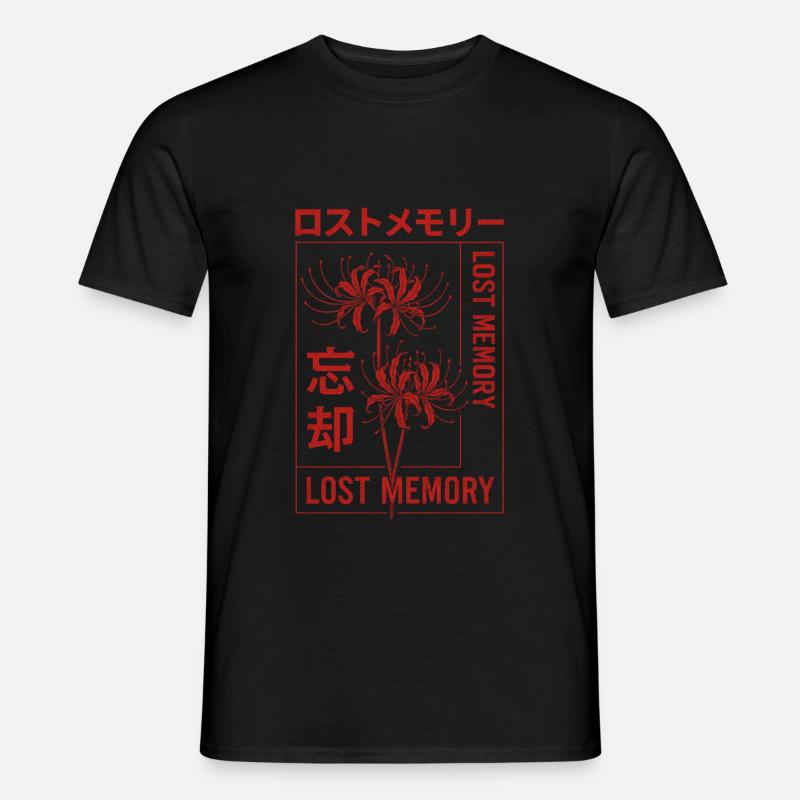 Spinnenlilie - Lost Memory - Männer T-Shirt - Schwarz