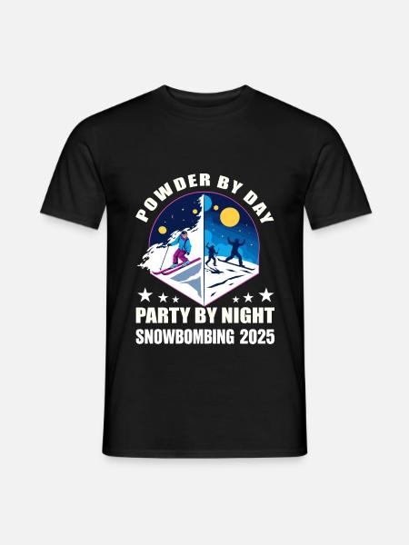 Snowbombing 2025 - Men's T-Shirt - black
