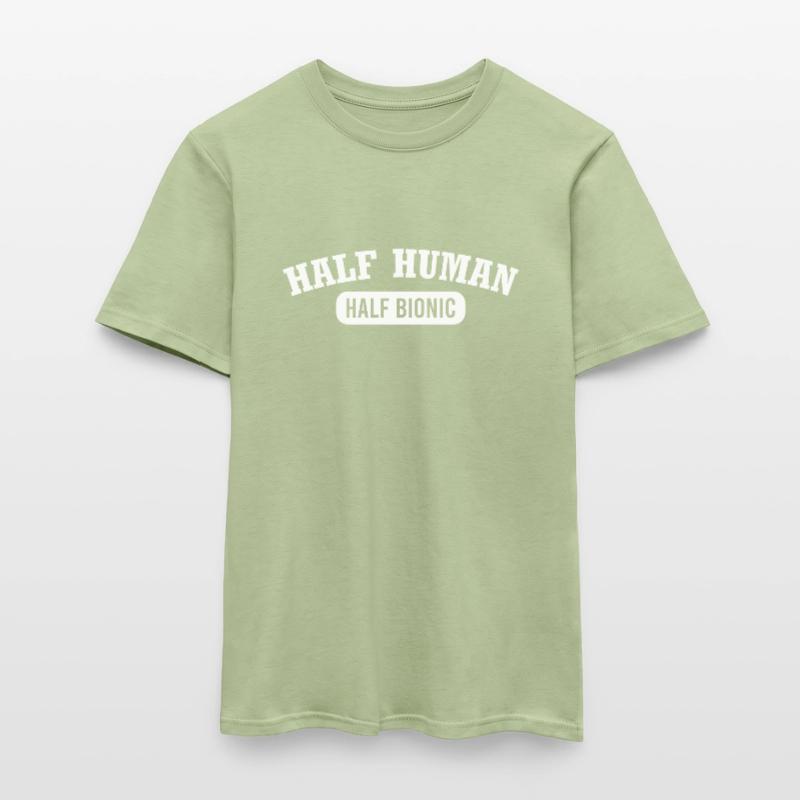 Hip Replacement Prosthetic Half Human Half Bionic Men's T-shirt