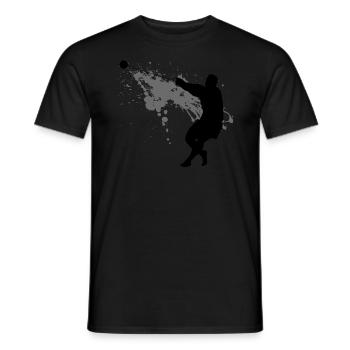 Lancer de marteau lancer de marteau cadeau d'athlétisme lourd - T-shirt homme - noir - Devant - AI Model Male 178 light (178cm)