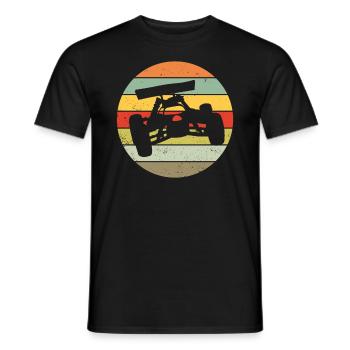RC Auto Car Modellauto Modellbau Retro Geschenk - Männer T-Shirt - Schwarz - Vorne - AI Model Male 178 light (178cm)