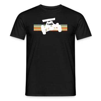 RC Auto Car Modellauto Modellbau Retro Geschenk - Männer T-Shirt - Schwarz - Vorne - AI Model Male 178 light (178cm)
