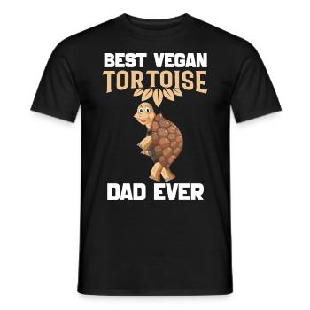Tortoise - Men's T-Shirt - black - Front - AI Model Male 178 light (178cm)