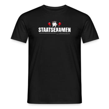 Staatsexamen Zahnmedizin - Männer T-Shirt - Schwarz - Vorne - AI Model Male 178 light (178cm)