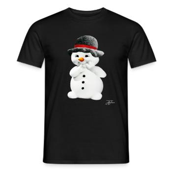 Christmas Christmas Christmas holiday season - Men's T-Shirt - black - Front - AI Model Male 178 light (178cm)
