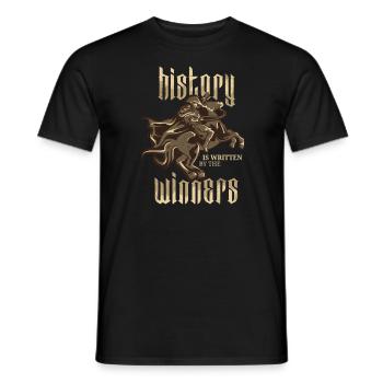 Histoire Napoleon Bonaparte Alpes Cadeau - T-shirt homme - noir - Devant - AI Model Male 178 light (178cm)