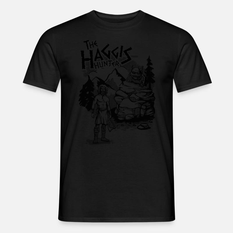 Der Haggis-Jäger - Männer T-Shirt - undefined