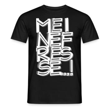 Meine Fresse - Männer T-Shirt - Schwarz - Vorne - AI Model Male 178 light (178cm)