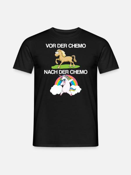 Chemotherapie Krebs-Überlebender Kampf gegen Krebs - Männer T-Shirt - Schwarz