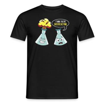Funny Science Experiement Biologie-Wissenschaftler - Männer T-Shirt - Schwarz - Vorne - AI Model Male 178 light (178cm)