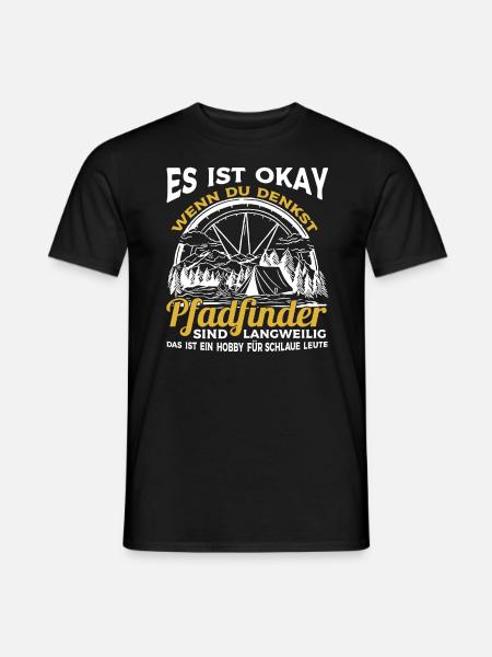 Pfadfinder Pfadfindertum Hobby für schlaue Leute - Männer T-Shirt - Schwarz
