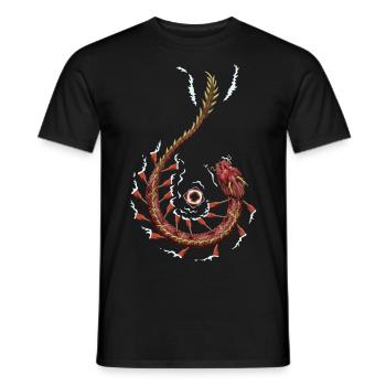 Dragon Boat - T-shirt homme - noir - Devant - AI Model Male 178 light (178cm)