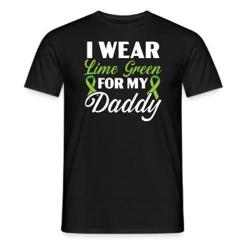 Mein Gott ist stärker als das Non-Hodgkin-Lymphom - Männer T-Shirt - Schwarz - Vorne - AI Model Male 178 light (178cm)