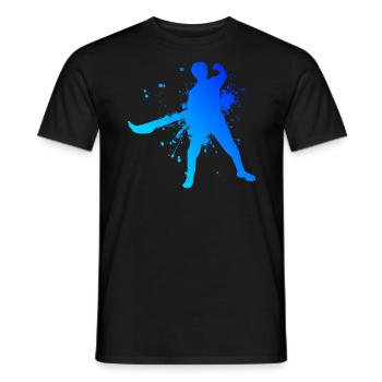 Pelota Women Pelota vasca Basque Pelota Men - Men's T-Shirt - black - Front - AI Model Male 178 light (178cm)