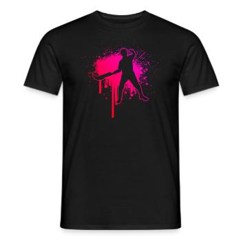 Basque Pelota Women Pelota Jai Alai Pelota vasca - Men's T-Shirt - black - Front - AI Model Male 178 light (178cm)